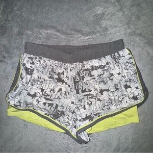 Ikonik 2 in 1 Athletic Running Shorts Women’s Size Petite Medium